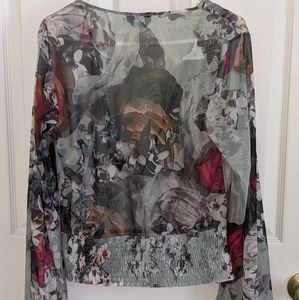 BEBE LONG SLEEVE TOP